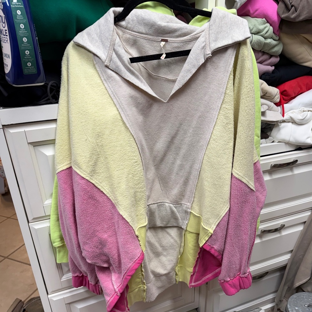 Free people sidewalk sweatshirt XS